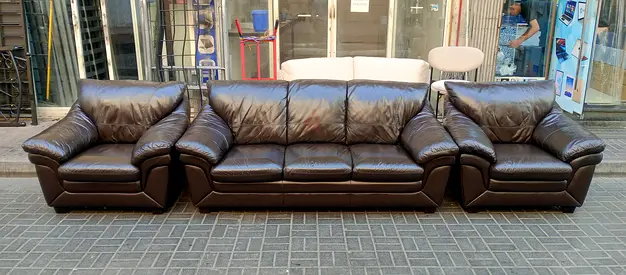 Sofa Leather 5 Seater