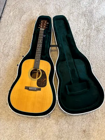 Martin D-28 Satin Natural. Never used. New. With case. Purchased in Dubai Mall.