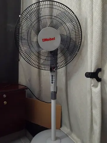 Nobel Electric Stand Fan with remote