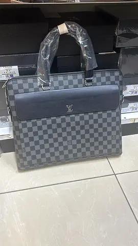LV Damier Graphite Canvas Briefcase - Grey/Black Laptop Bag