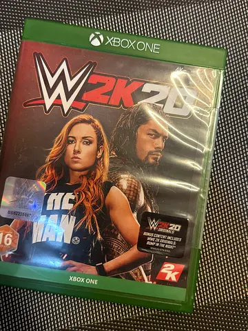 WWE 2K20 Xbox One game - like new,