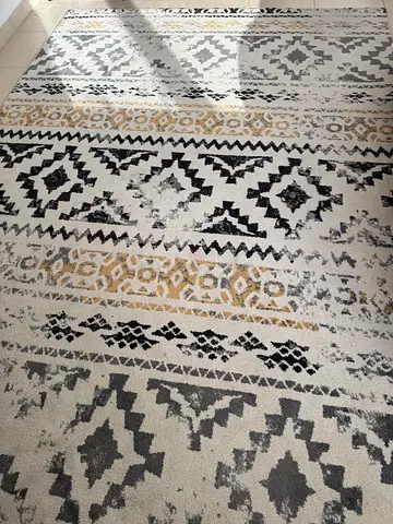 Milano Ethnic Cream Area Rug 200x300 cm - Good Condition