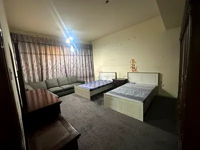 Big Hall Room for Rent in Shabiya 10 with separate bath for Max. 1 or 2 Executive Bachelors