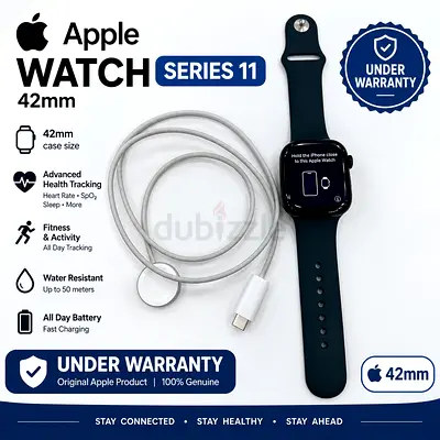 Apple Watch Series11 42mm (Used) - Good Working Condition, under warranty