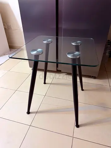 Small glass table