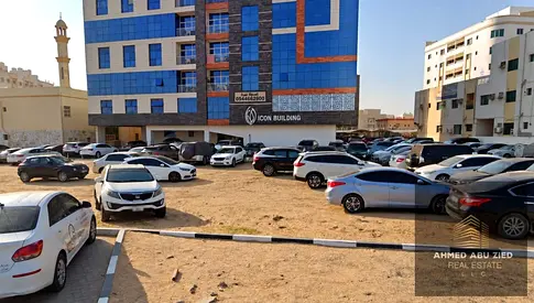 Two-Street Corner Residential Commercial Land for Sale in Al Rawda Ajman Main Road 11700 Sq Ft G+1 Permit AED 7 Million