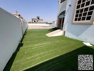 Villa for rent / 7 rooms / 2 halls / Majlis / 15,000 sq ft / 120,000 commercial / in Al Jurf