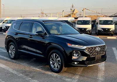 2019 Hyundai Santa - Full Option - 2.4L - V4 - Panoramic View - Push Start - Leather and Electric-