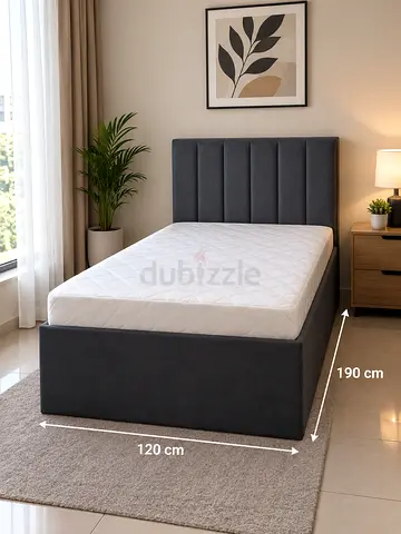 Hi available double bed size 120/190 cm brand new mattress with
