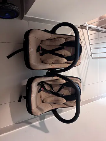 Pair of infant car seats (rear-facing) - gently used
