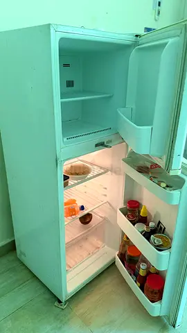 Used double-door refrigerator