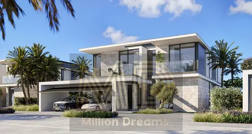 Waterfront 6BR Villa | Bay Villas Dubai Islands | Private Pool & Beach Access