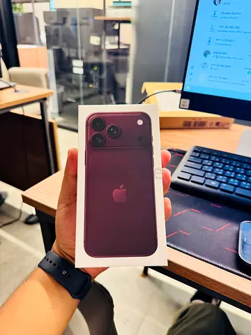 Brand new sealed iPhone 18 Pro Max Burgundy Unopened