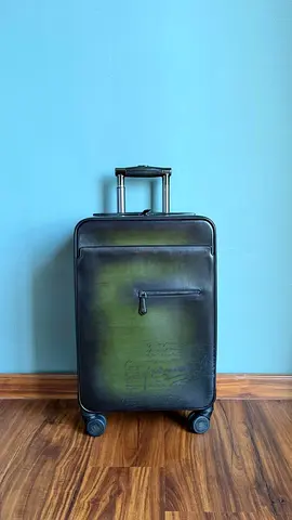 BERLUTI  Scritto Leather Formula 1004 rolling luggage