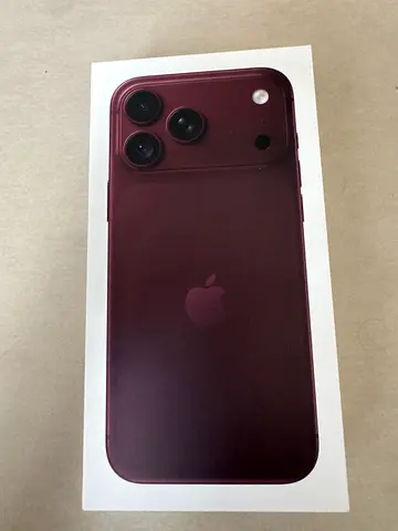 Apple iPhone 18 Pro Max (sealed box) - burgundy - Unused
