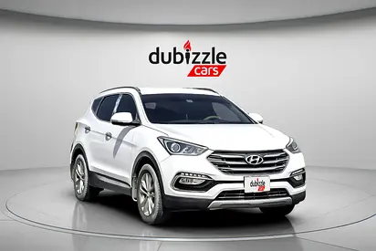 AED 705/month | 2018 Hyundai Santa Fe | GCC Specs | Ref#523726