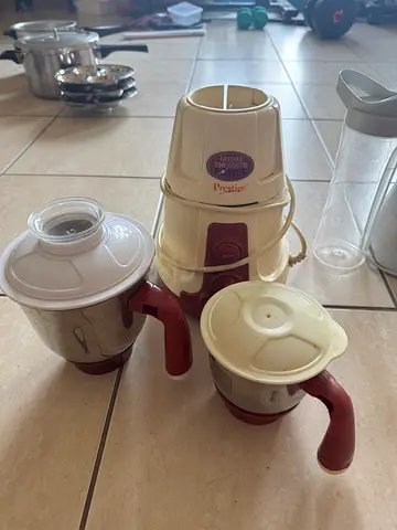 Used Prestige Electric Chopper / Grinder with Two Jars - Good Working Condition