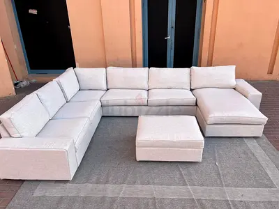 Ikea kivik U Shape Sofa Beige Excellent Condition