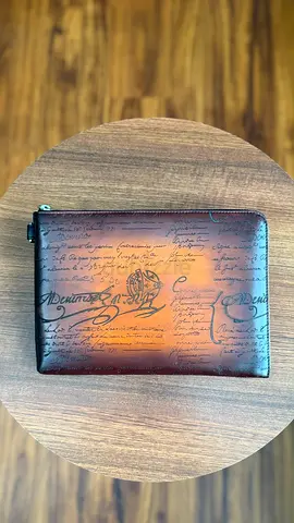 *BERULTI* Nino TGM Clutch Venezia Calf Leather