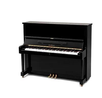 Kawai TP-125 Custom Upright Piano - Black