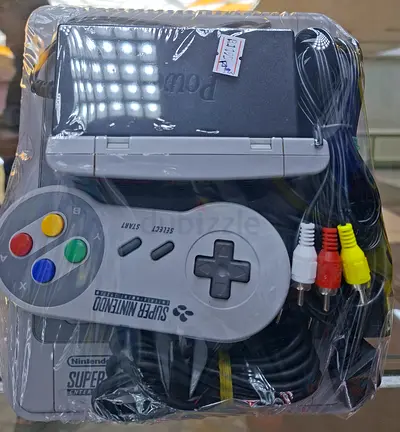Super nintendo with all star games