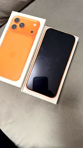 Apple iPhone 17 Plus (Orange) - Good Condition with Box