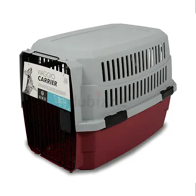 IATA Approved Carrier M (L68 x W47,6 x H42cm) Black/Grey - Brand New