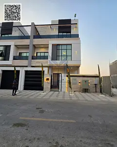 LUXURY 5-BEDROOM SEMI-DETACHED VILLA FOR SALE IN AL TALLAH, AJMAN | PRIVATE LIFT | ROOF TERRACE GARD