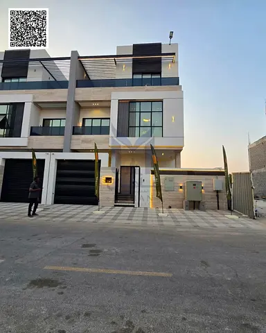 LUXURY 5-BEDROOM SEMI-DETACHED VILLA FOR SALE IN AL TALLAH, AJMAN | PRIVATE LIFT | ROOF TERRACE GARDEN