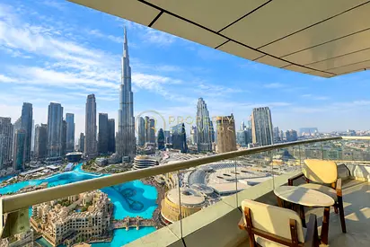 Luxury 2BR | Full Burj & Fountain View |High Floor