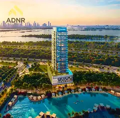Waterfront 1BR Apartment | Zen Lagoons | Furnished | Lagoon & Marina Views
