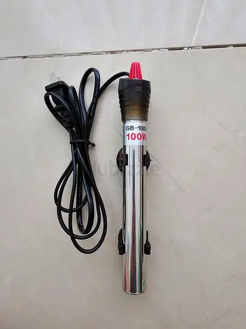 3 pcs 100W and 1 pcs 50W Submersible Aquarium Heater for Fish Tank - Adjustable Thermostat