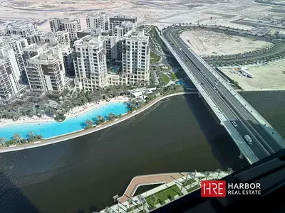 High Floor | Creek View| Semi Furnished | 6 Cheques.