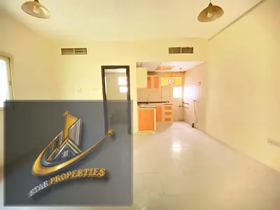 NO DEPOSIT SPECIOUS NICE STUDIO FALT CENTRALISED AC AND GAS FAMILY BUILDING JUST 19K AL MAHATAH