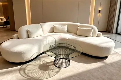 Coraline Off White Boucle Modular Sofa
