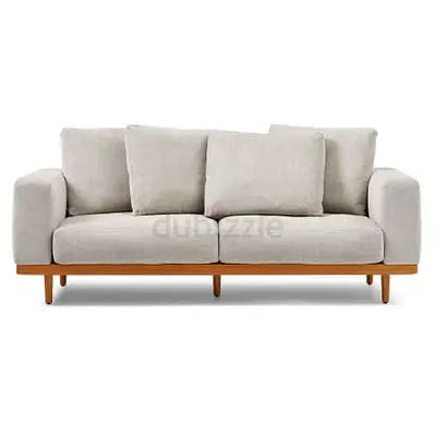 West Elm 3 Seater Sofa Beige