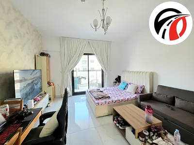 Furnished Studio | Swimming pool Gym | Balcony & Covered Parking