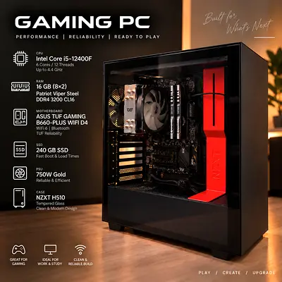 NEWLY BUILT 12th Gen Budget PC URGENT SALE