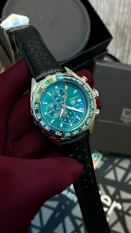 Tag Heuer Formula 1 Chronograph Green Dial - Men's Watch,