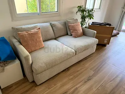 Crate&barrel lounge deep sofa