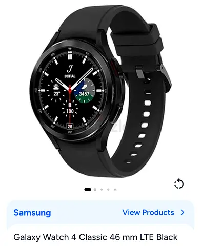 Samsung Galaxy Watch4 Classic 46mm LTE - Black (Brand New , Never Used , Seal not broken)
