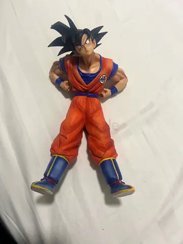 Dragon Ball Z Goku Action Figure (Approx. 20cm) - Good Used Condition