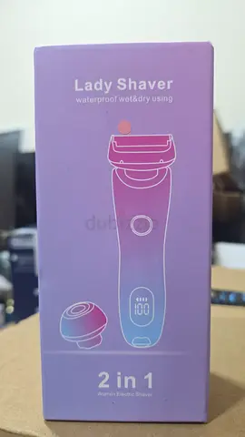 2-in-1 Waterproof Lady Electric Shaver — Cordless Wet/Dry