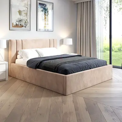 New Queen size bed storage including mattress good quality Queen bed strong