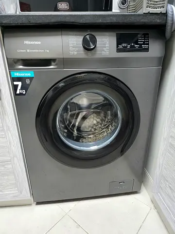 Hisense 7kg Front Load Washing Machine - Grey