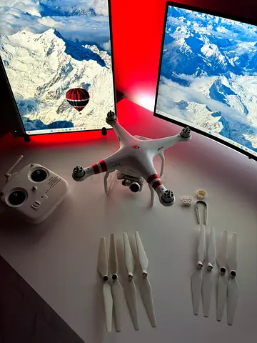 DJI phantom 3 standard drone still in box