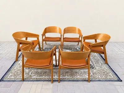 Premium quality 6 Muuto Dining chairs