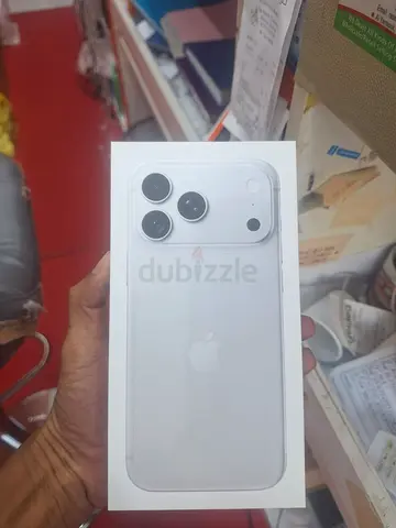 Iphone 18promax silver 256 TDRA