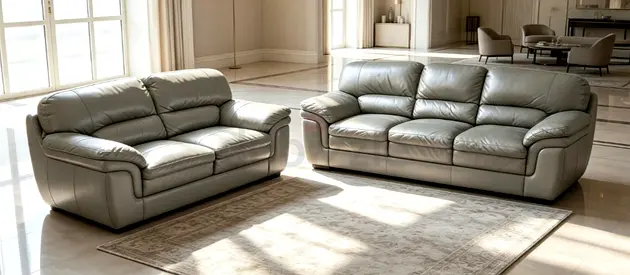 Sofa Leather 5 Seater