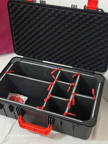 Camera n equipment case box DJI hardshell case with Trekpak dividers